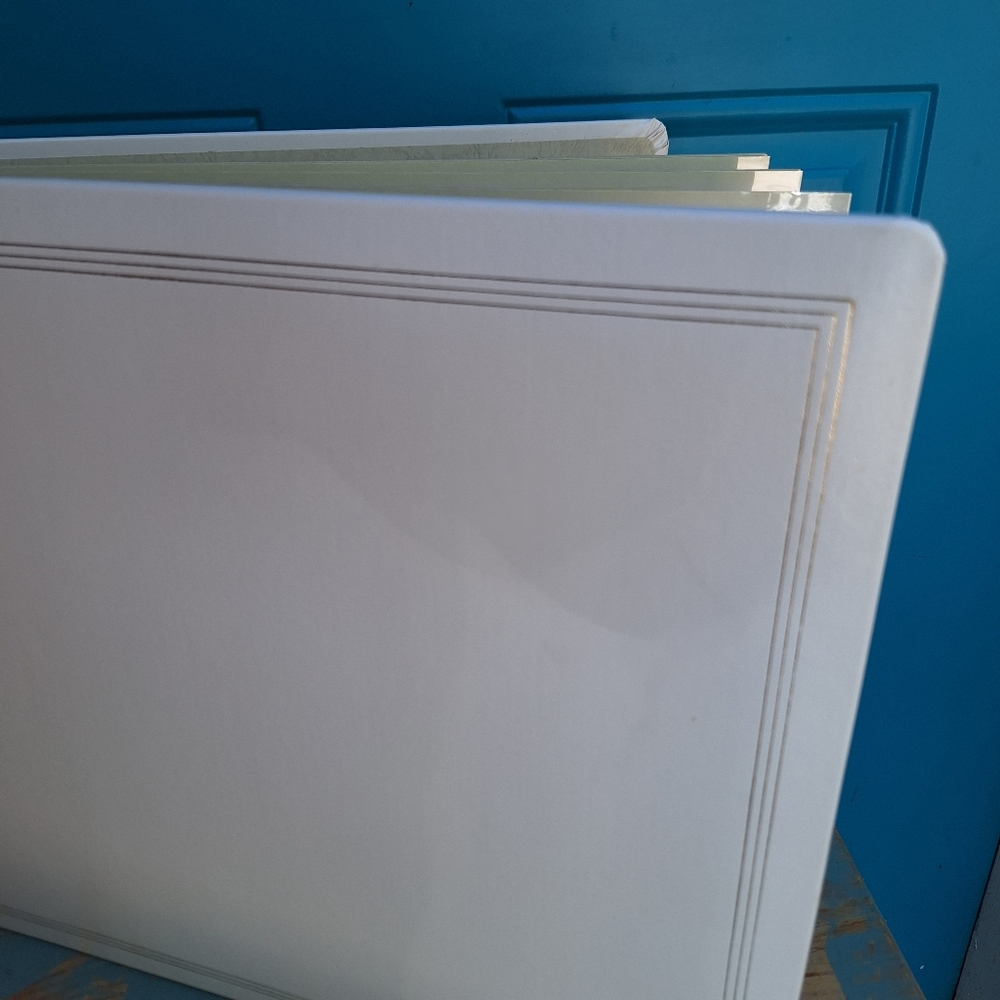 Wedding Scrapbook Photo Album XL Leather Cover Extra Large Size - Picture 8 of 16